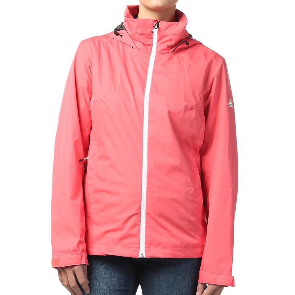 adidas Outdoor Women's Climaproof Pink Puffer Winter Jacket Size Small
